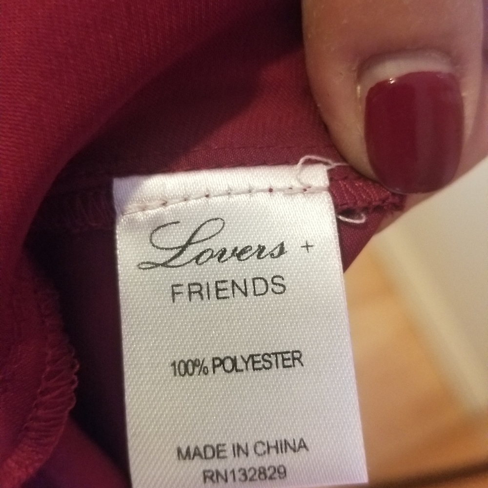 Lovers & Friends Raspberry Top - Picture 7 of 7